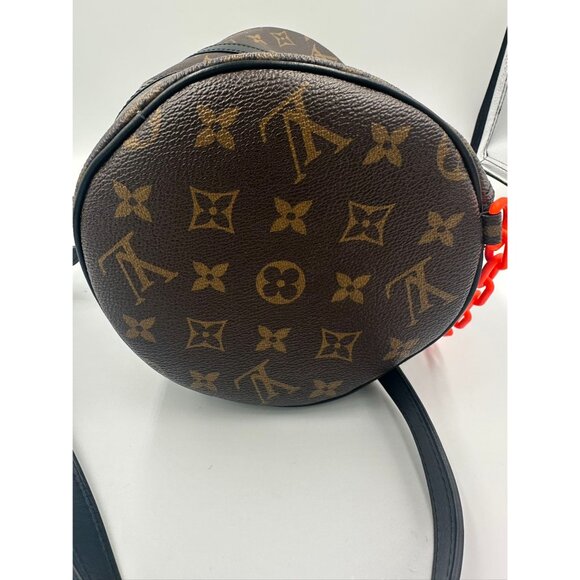 Pre-owned Louis Vuitton Monogram Solar Ray Papillon Messenger Brown Orange - Picture 6 of 12